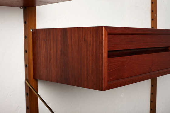 Image 1 of Royal System Wall Unit Designed by Poul Cadovius for Cado, Denmark 1950’s