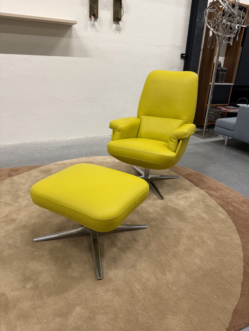 Fauteuil Evidence Entro Two Plus avec cuir Hocker Senso