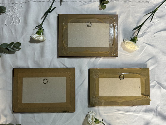 Image 1 of Lot 3 cadres asiatiques vintage 