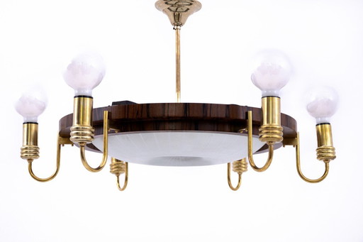 Art Deco Lamp, Poland, Around 1950