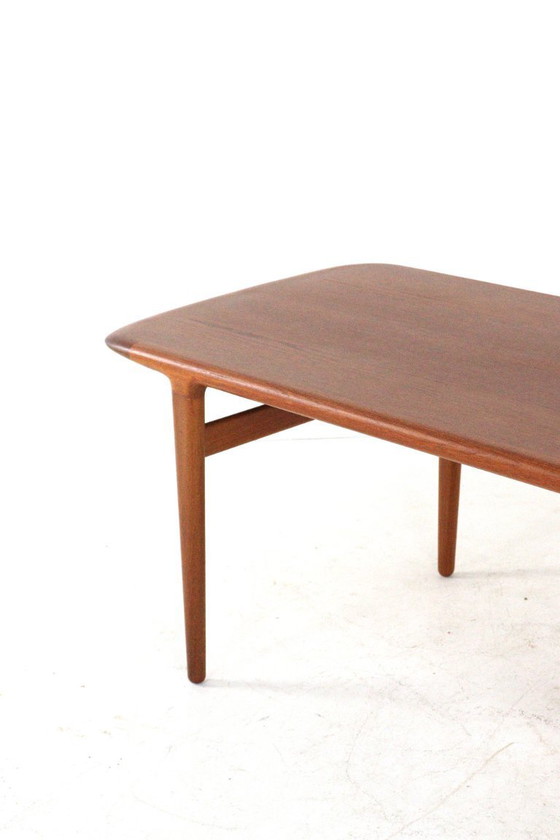 Image 1 of Vintage Deense teak salontafel 'Fugslev'