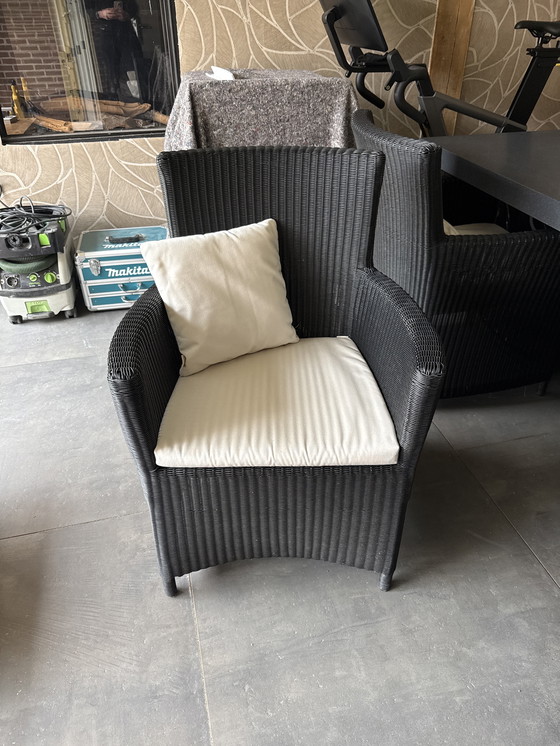 Image 1 of Borek Caesarstone tuintafel (240x100cm) met 6 Nova stoelen