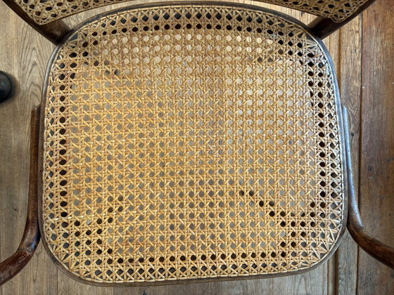 Image 1 of 4x Sessel „Prag“, Entwurf Thonet Nr. 811 von Josef Hoffmann