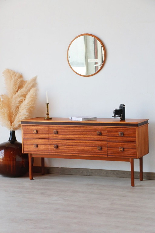 Scandinavian sideboard 140 cm - Vintage 1960s sideboard
