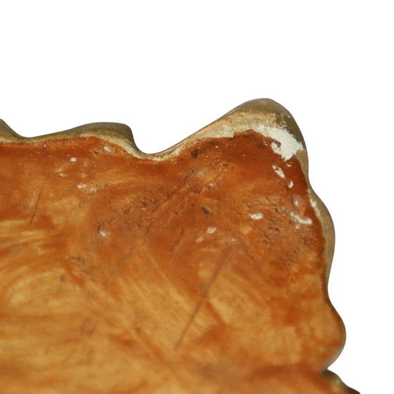 Image 1 of Golden Sunburst Plaster Sunburst Mirror