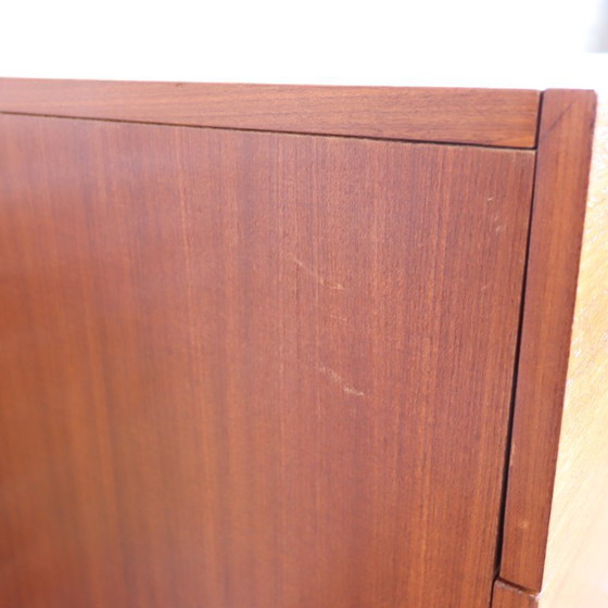 Image 1 of Vintage ladekast jaren 60 70 teak fineer