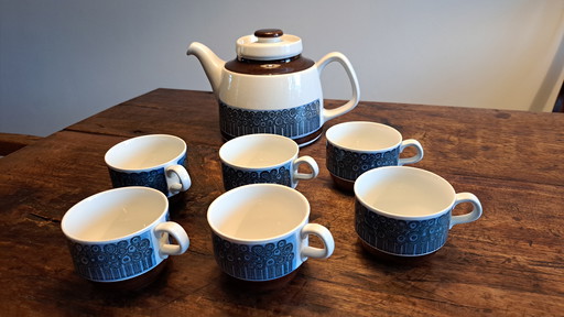 Service à thé Amanda de Rörstrand