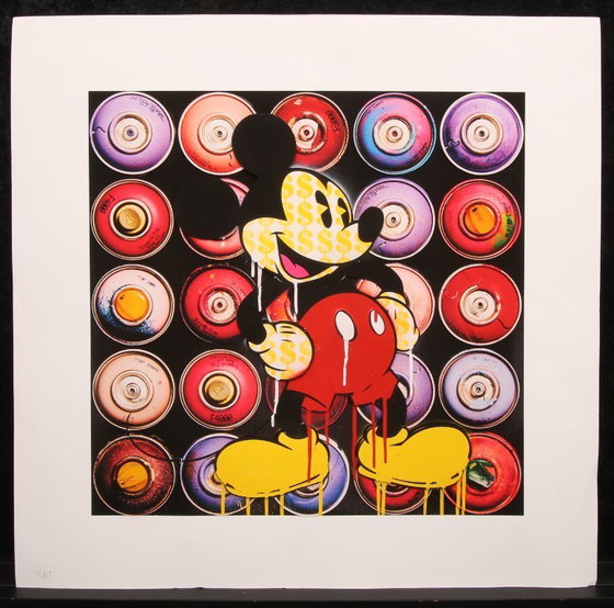 Image 1 of Allen, Ben - Popaganda Cans Mickey E.A. - Deluxe - Giclée - firmato a mano