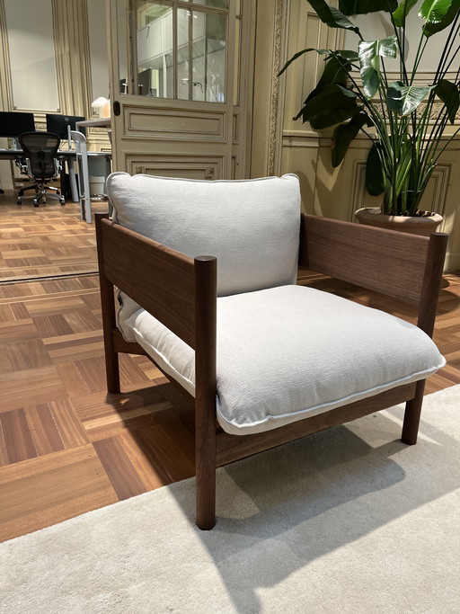 HAY Arbour Club Lounge in Osumi 02 / Walnut