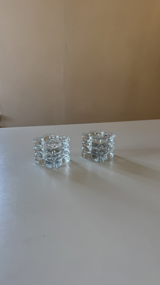 Image 1 of 2x postmoderne Teelichthalter