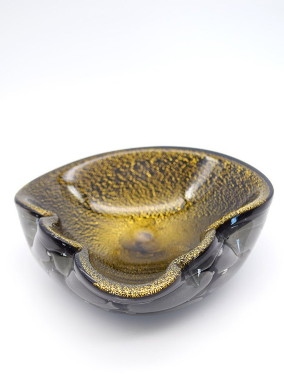 Image 1 of Seltene Alfredo Barbini Muranoglas-Schale - 1950er Mid Century Modern