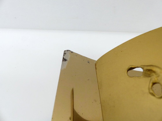 Coppia di applique brutaliste Boréns modello 6477 in ottone perforato, Svezia, circa 1970, Boréns,, Dorato (foto 6 di 10)