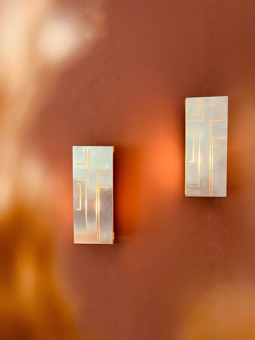 Set di lampade da parete minimaliste uniche