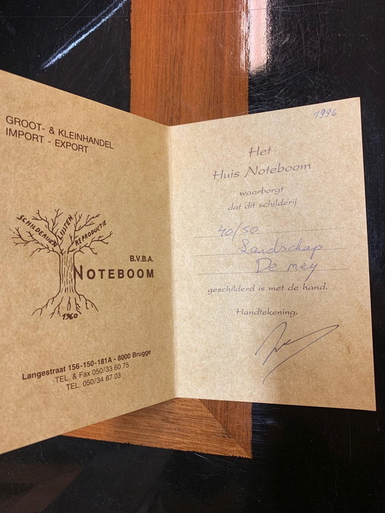 Image 1 of Huile sur tissu de Jan De Mey