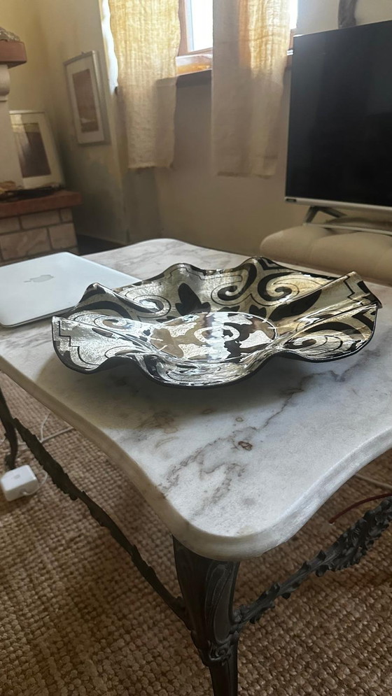 Image 1 of Onde Blu - Oggetto scultoreo in vetro (Italia, 1970-1985 circa)