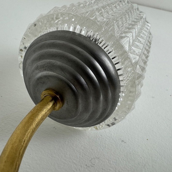 Par de apliques de pared antiguos de los años 50. – Glass (photo 8 of 10)