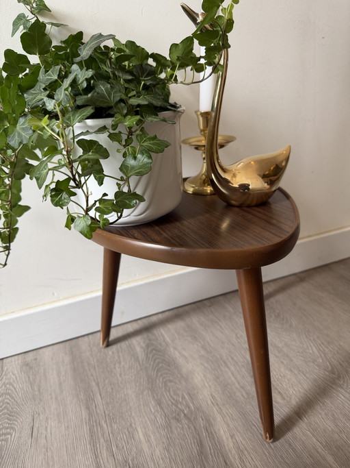 1970s triangular plant table