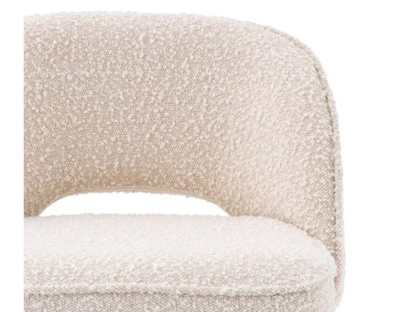 Image 1 of 4x Eichholtz Cliff Bouclé tabourets de comptoir