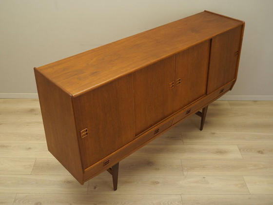 Image 1 of Teakhouten dressoir, Deens ontwerp, jaren 1970, fabrikant: Westergaard