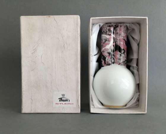 Image 1 of Jiří Laštovička postmodern vase for Thun Studio 1980's