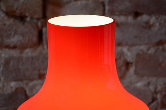Lampada da tavolo Mid-Century originale, di Štěpán Tabera, vetro colorato, ceca, anni '60, Lampade da tavolo (foto 7 di 10)