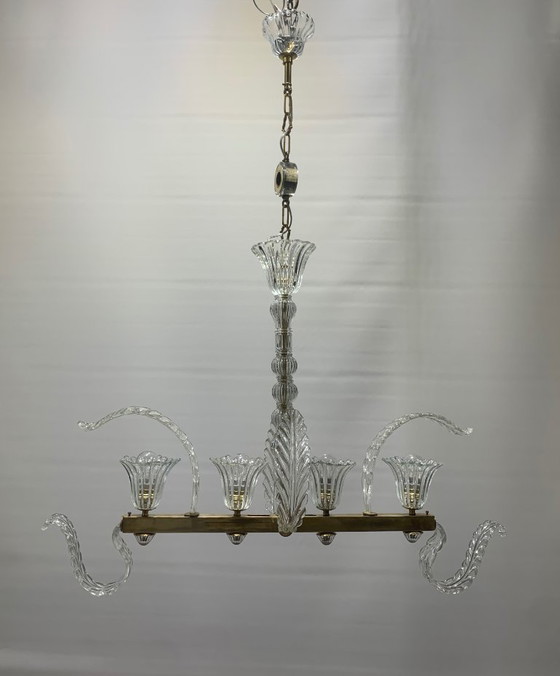 Image 1 of Pendant chandelier ++RARITY ++SEGUSO V.A. restored made in Italy