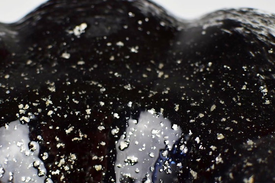 Image 1 of Vintage Mondgeblazen Glazen Schaal