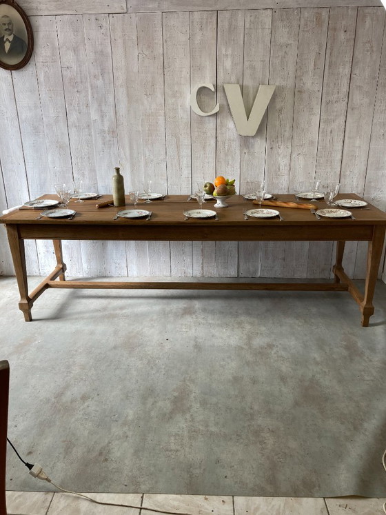 Large antique farmhouse table 244x82cm – Dining tables, Wood (photo 7 of 12)