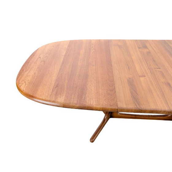 Tavolo da pranzo in teak Juul Kristensen Glostrup anni '60 Vintage Danese – Glostrup Møbelfabrik (photo 8 of 9)