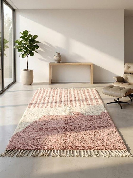 Alfombra de lana pura hecha a mano, artesanía tradicional 2/3 – Alberto Bazzani, Wool (photo 4 of 6)