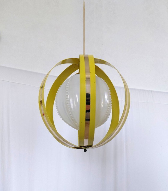 Image 1 of Zestiger jaren space age hanglamp 