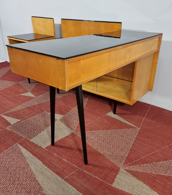 Image 1 of Desk by Mojmir Pozar for Up Závody, 1960s, Set of 2