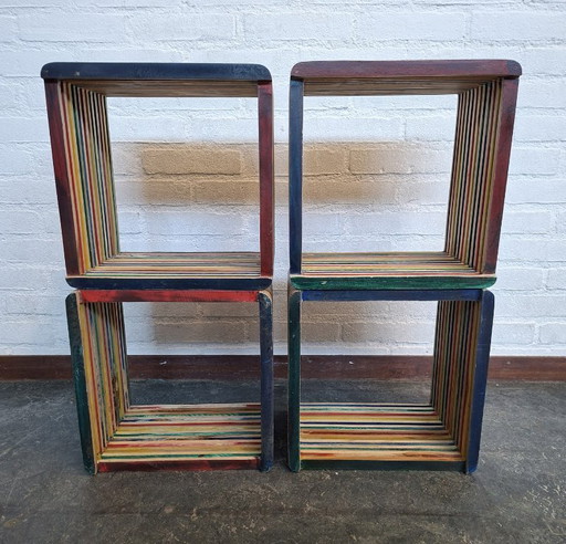 4x Kare design cube Micado