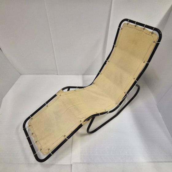 Image 1 of Vintage Barwa schommelende chaise longue uit de jaren 50 van J. Waldheim & Edgar Bartolucci