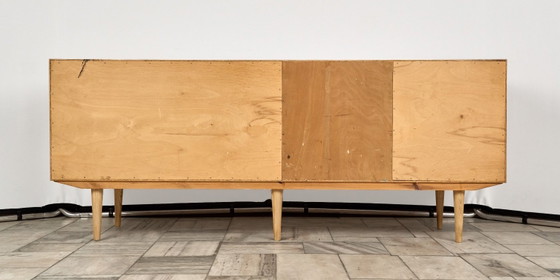 Vintage Long Sideboard, 1960s, Czechoslovakia – Wood (photo 18 of 19)