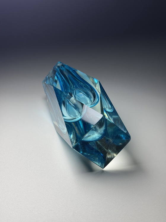 Image 1 of Vase by Flavio Poli for Seguso - Murano, Italy, 1960s