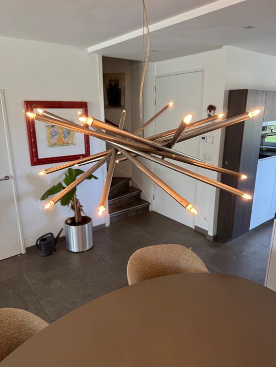 Image 1 of Astri hanglamp – Marco Zotta voor Bilumen – RVS – 72 cm