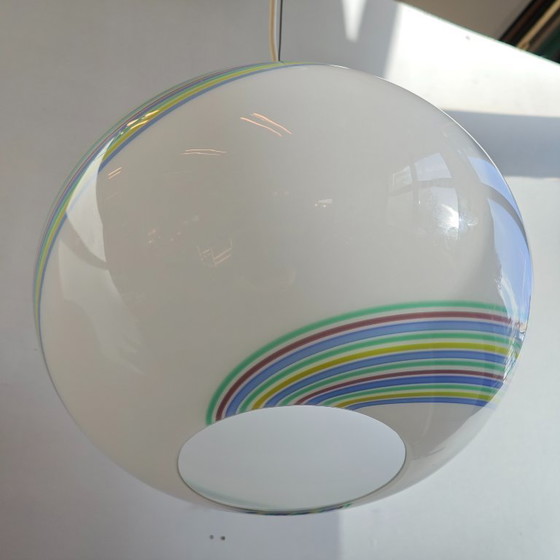 Image 1 of Lampada a sospensione vintage Murano Swirl