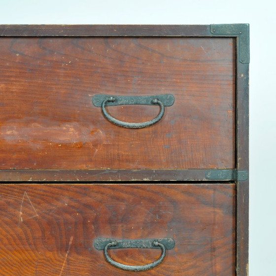 Japanische Tansu Kommode, circa 1890 – Kommoden, Iron, Wood (photo 8 of 10)