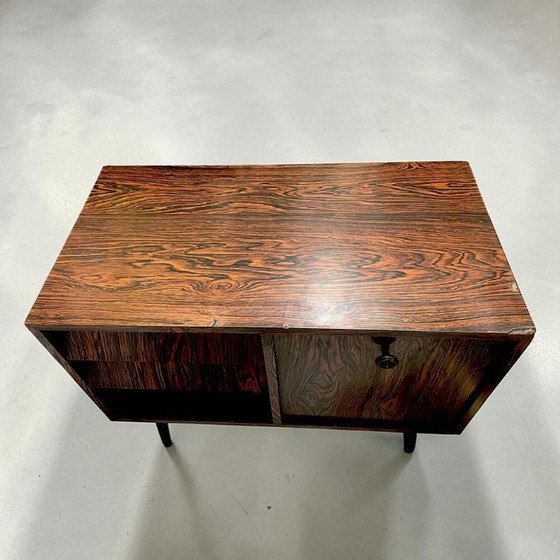 Image 1 of Mid Century Modern Danish style rosewood effect retro sideboard with drawers, 1960s