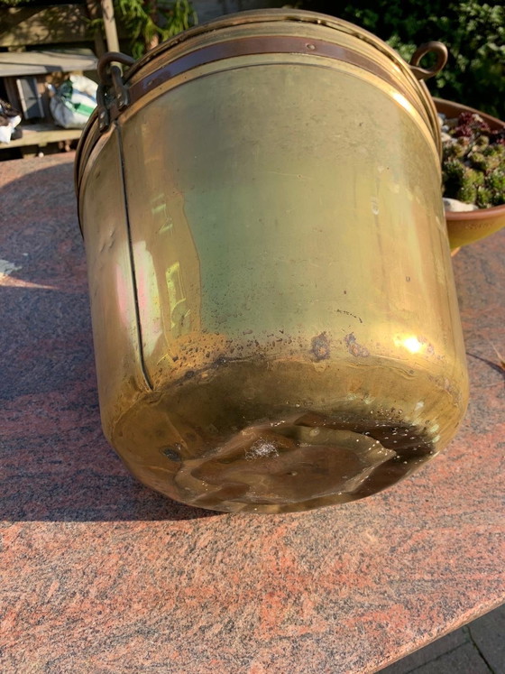 Image 1 of Koperen planten pot voor binnen of buiten 