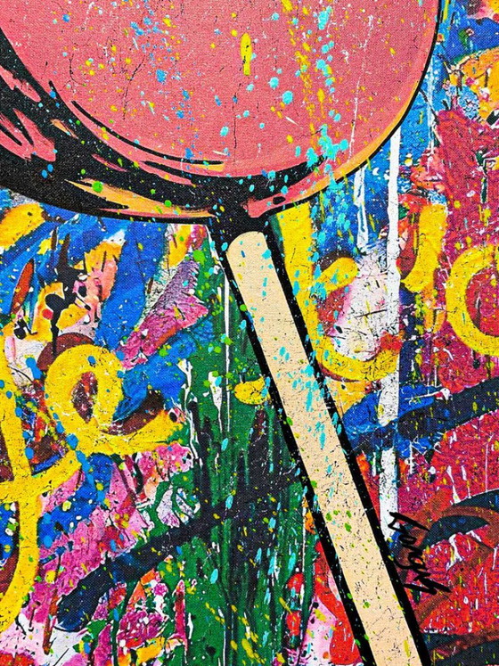 Image 1 of GONGAS - So eager - Lithographie d'artiste encadrée