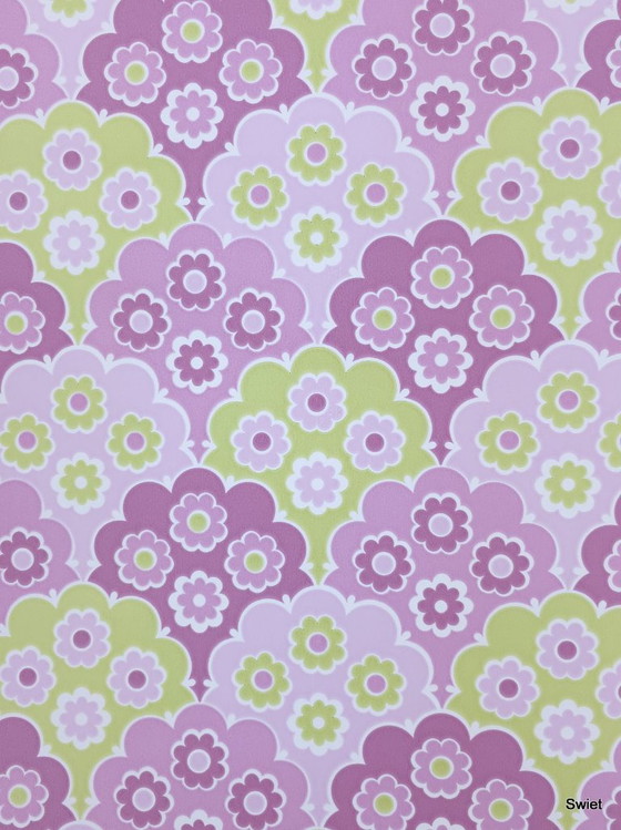 14308 Papier peint floral style rétro vintage rose Inke – Décorations murales, Paper (photo 4 of 6)
