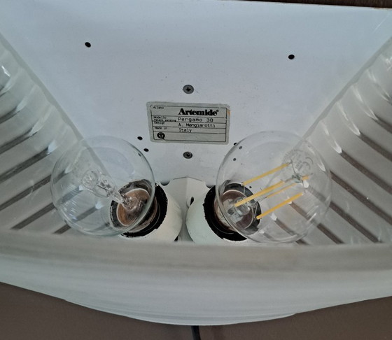 Image 1 of Set of (7) wall lights designed by Angelo Mangiarotti for Artemide, 1980