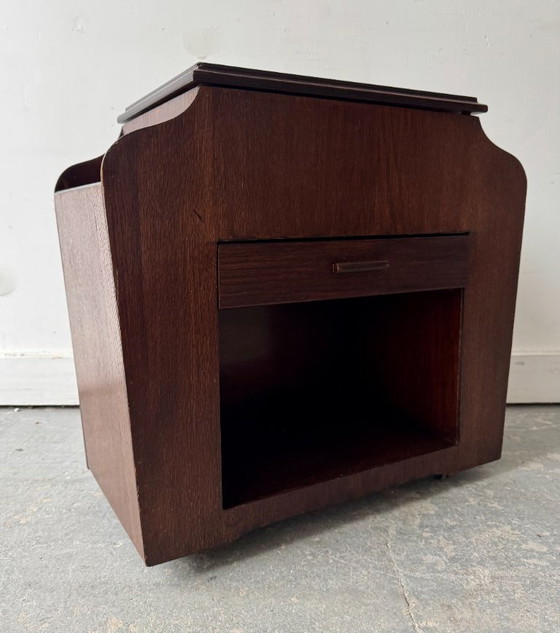 Image 1 of Vintage Sewing Box Side Table