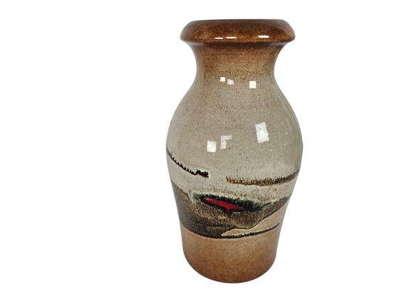 Image 1 of Scheurich keramik West Germany - 4 vases - Fat lava - 70's