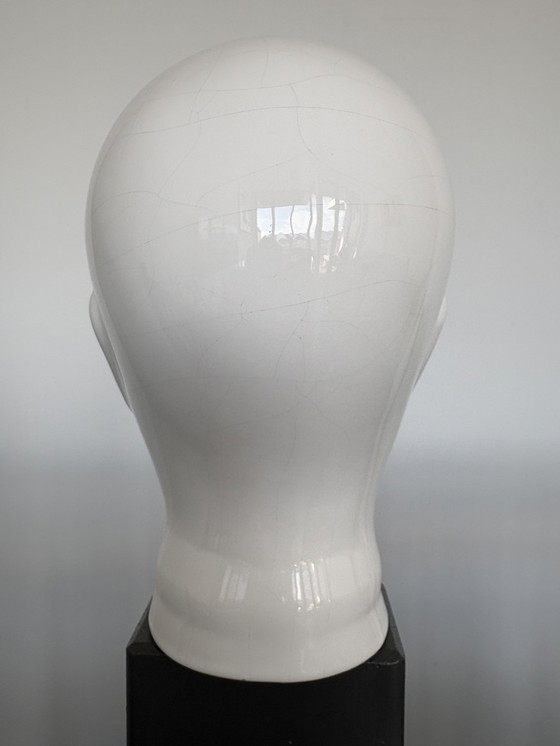 Image 1 of 2 x ceramic vintage mannequin heads