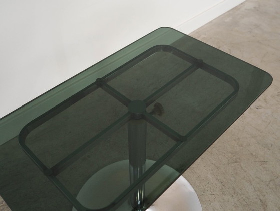 Image 1 of Glass coffee table, Italian design, 1970s, manufactured by Allegri