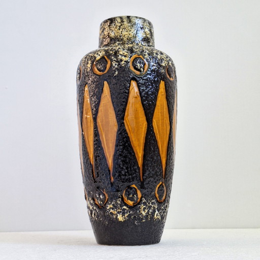 Scheurich fett lava vase westdeutschland 1970er
