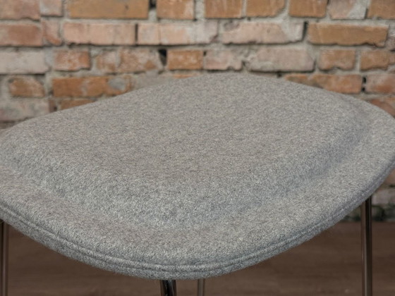 Cappellini Hi Pad Tabouret – Tissu Gris | Jasper Morrison – Tabourets de bar, Metal, Textile (photo 6 of 6)